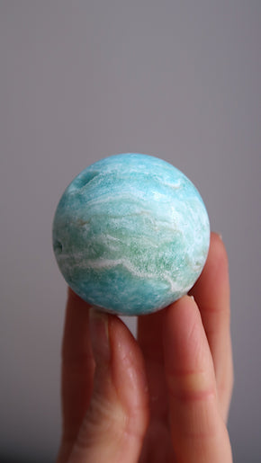 Blue Hemimorphite Sphere