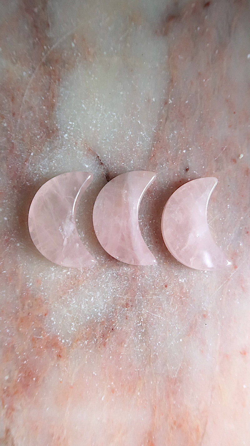 Rose Quartz Moons