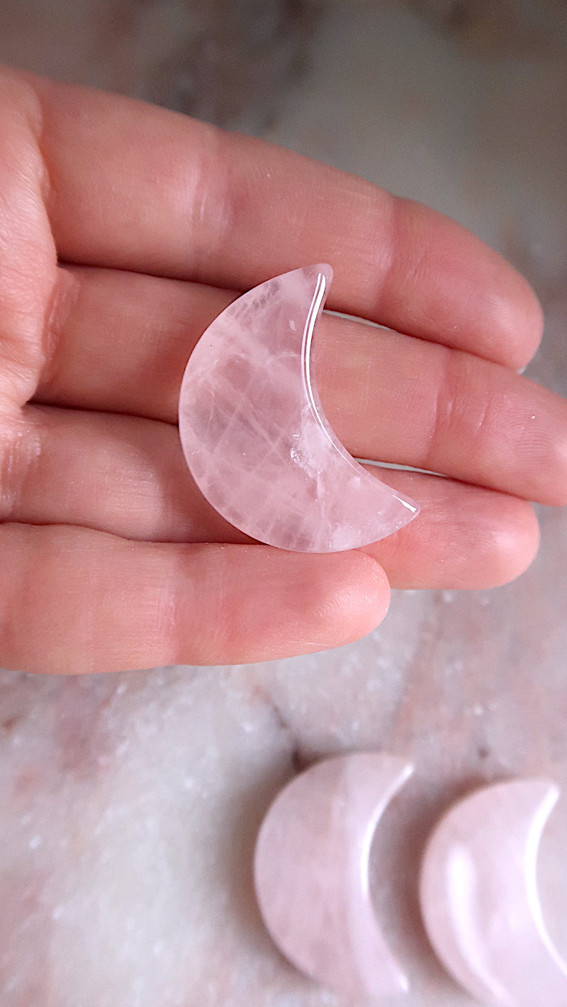 Rose Quartz Moons