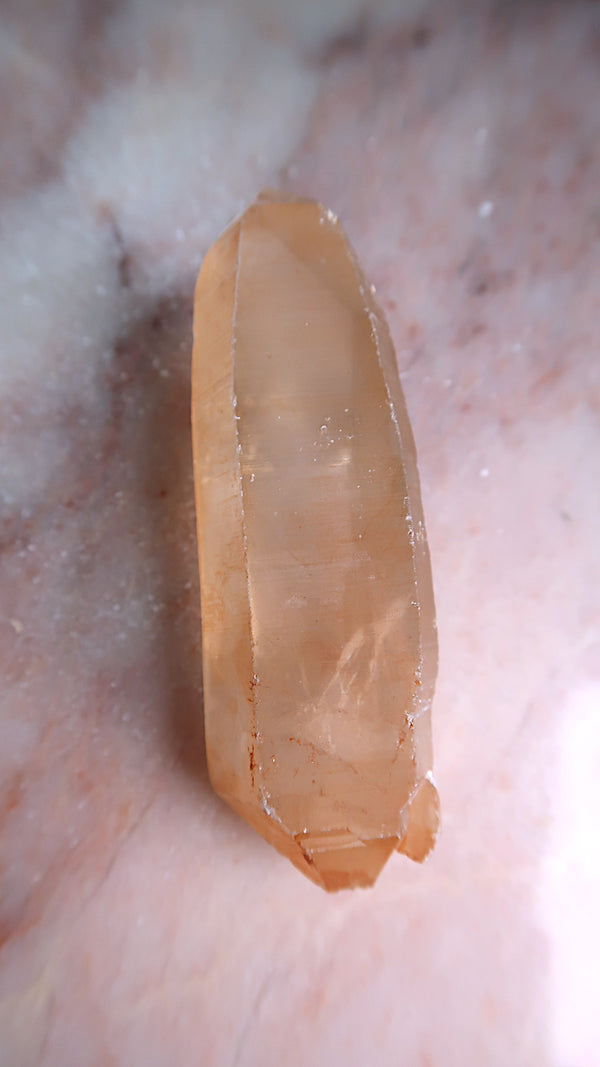 Golden Lemurian Quartz Point