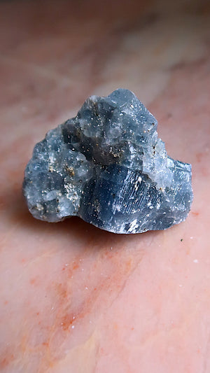 Raw Blue Calcite