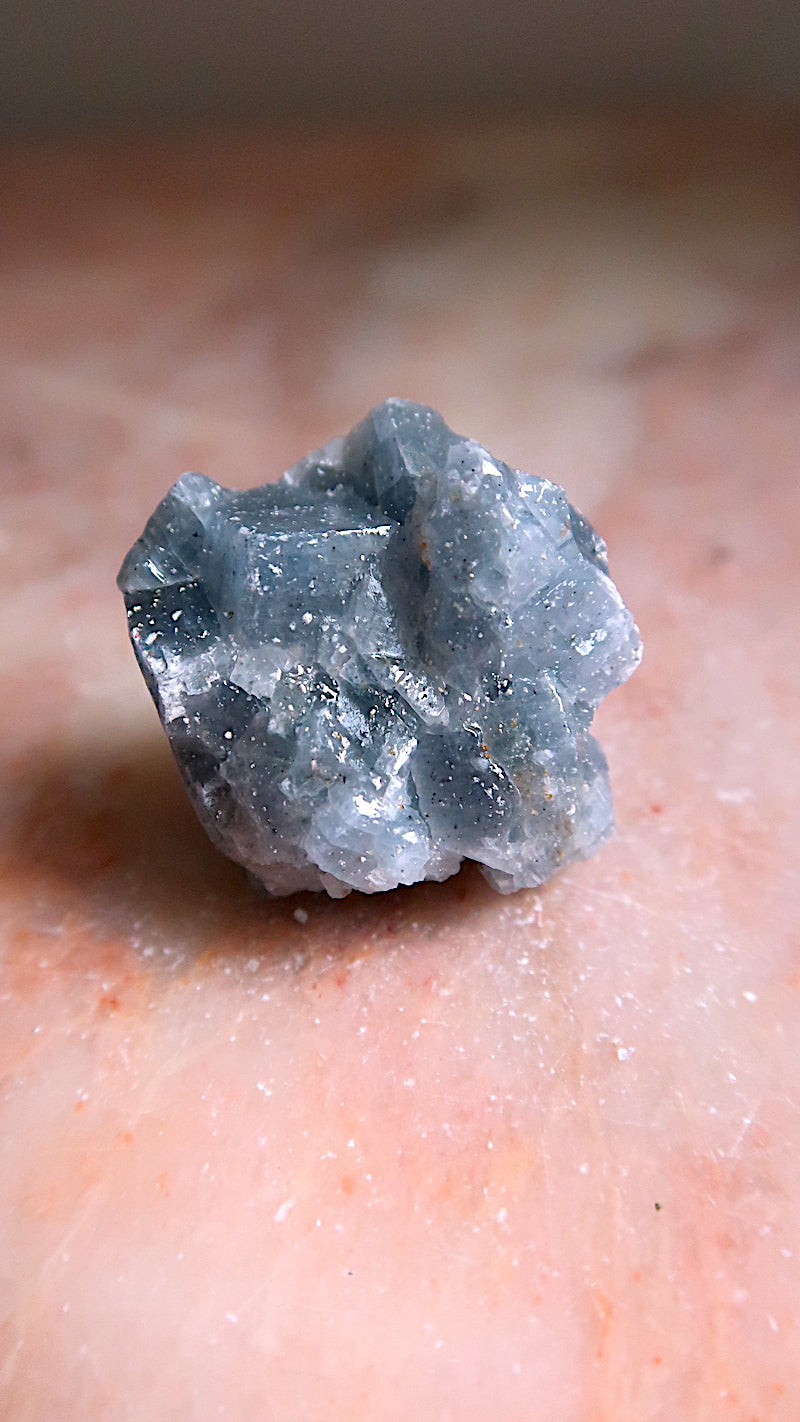 Raw Blue Calcite