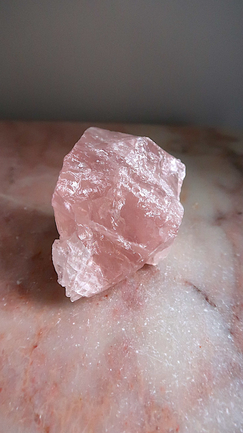 Raw Rose Quartz