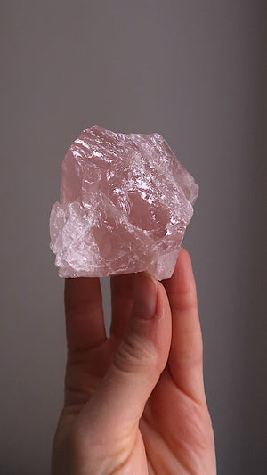 Raw Rose Quartz