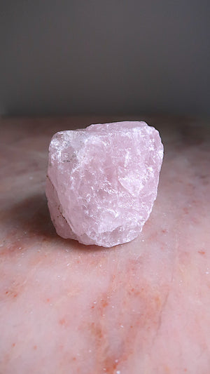 Raw Rose Quartz