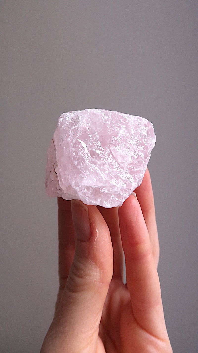 Raw Rose Quartz