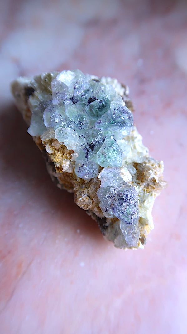 British Blue Fluorite Cluster