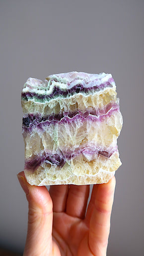 Yellow & Purple Fluorite