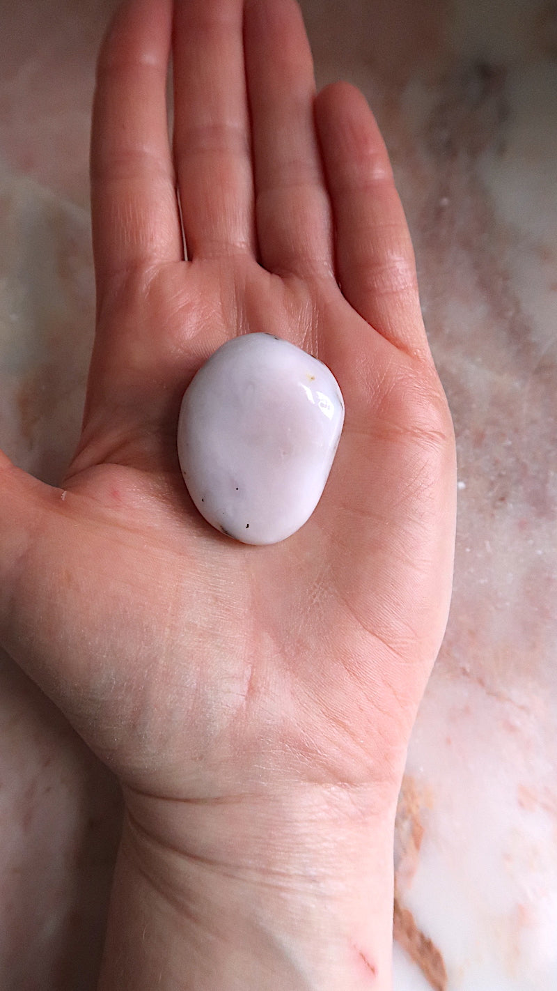 Pink Opal Pocket Stone