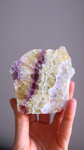 Yellow & Purple Fluorite