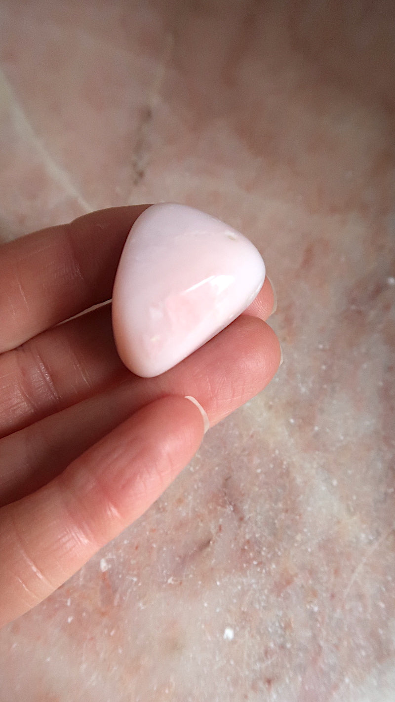 Pink Opal Pocket Stone