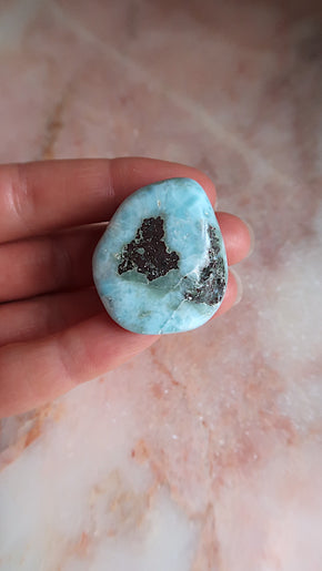 Larimar Pocket Stone