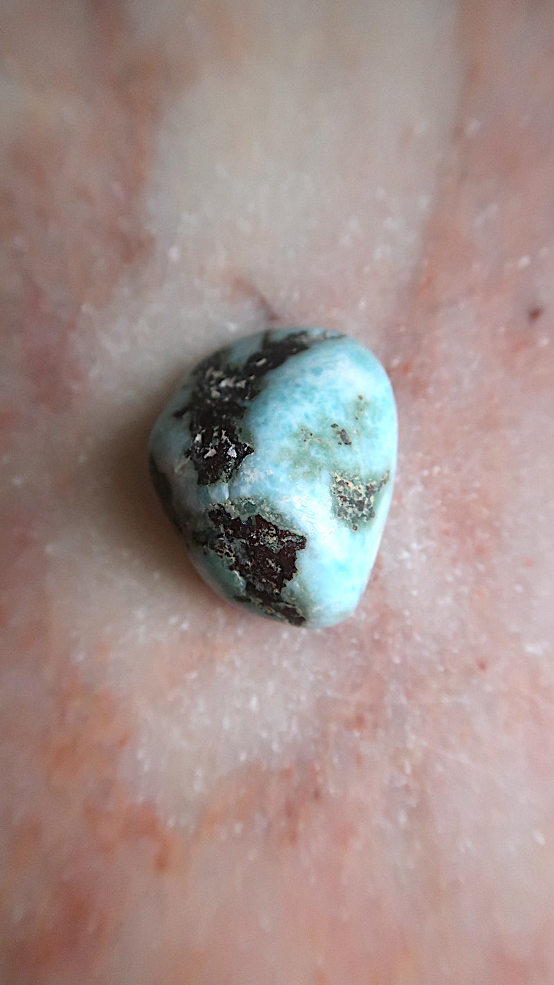 Larimar Pocket Stone