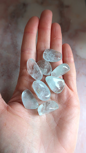 Blue Topaz Tumbles