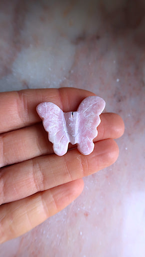Rhodochrosite Butterfly