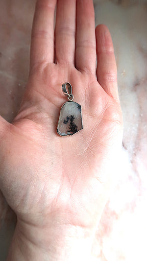 Dendric Agate Pendant