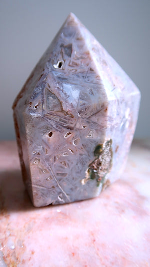 Extra Large Pink Amethyst Point