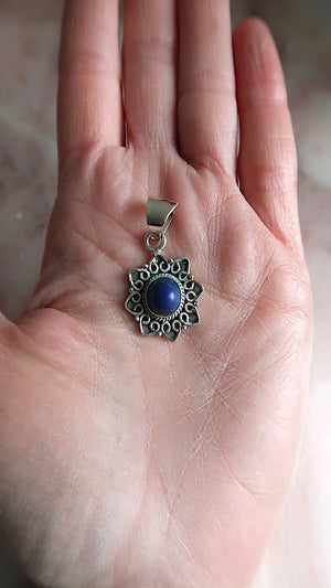 Lapis Lazuli Star Pendent