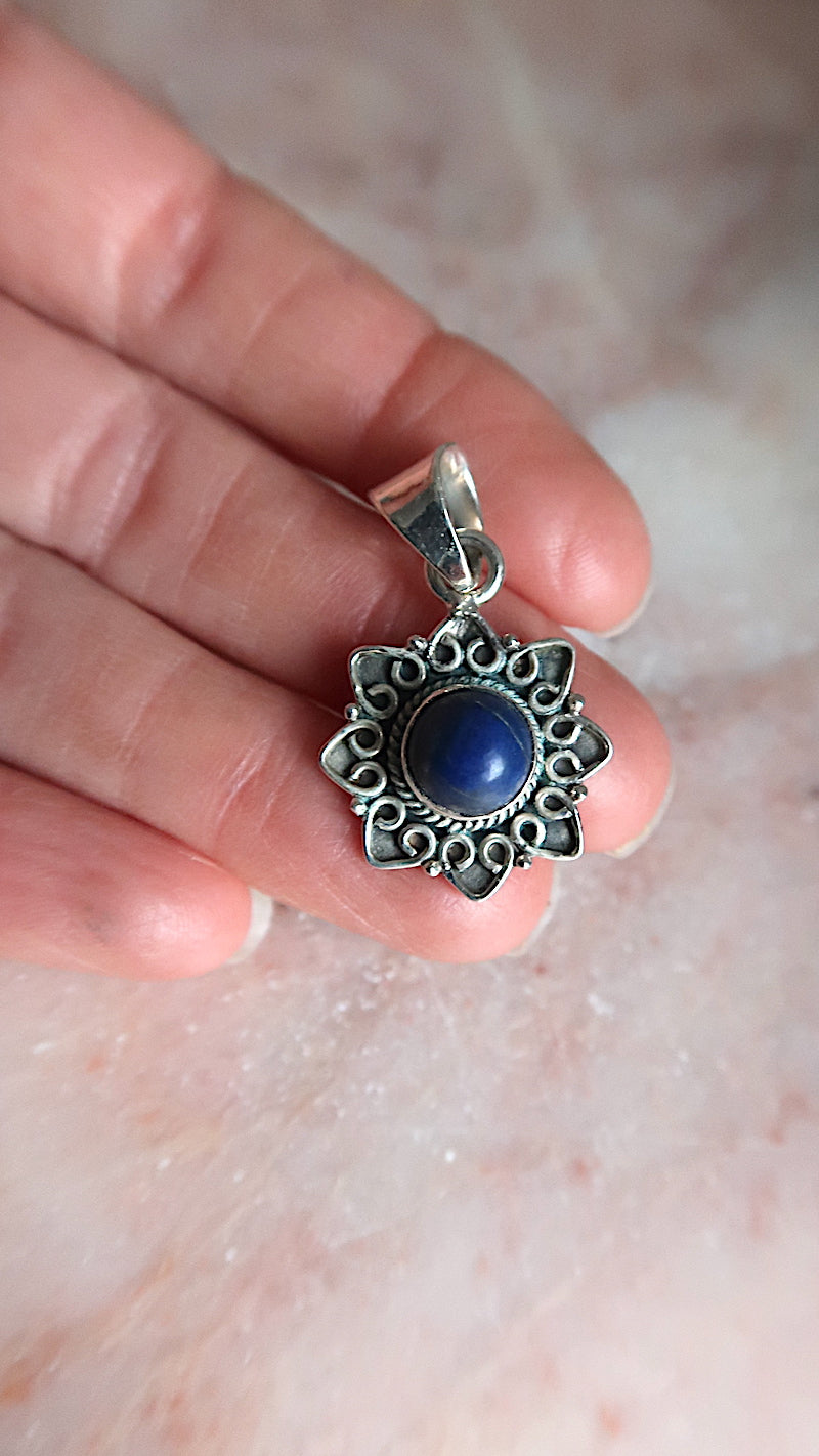 Lapis Lazuli Star Pendent