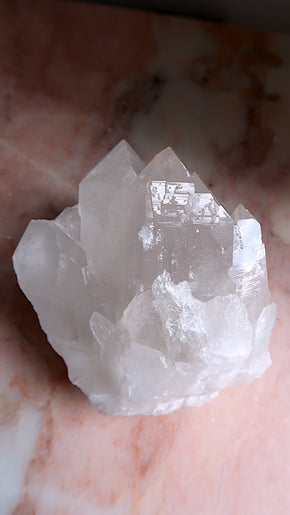 Large Clear Quartz Cluster