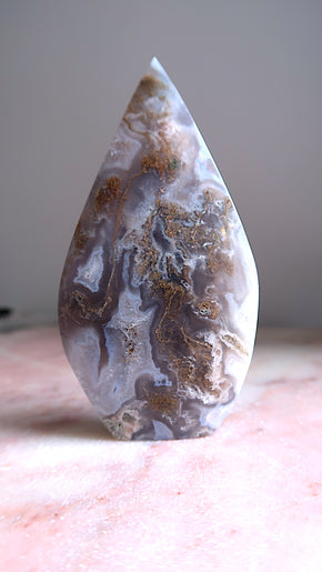 Premium Moss Agate Point