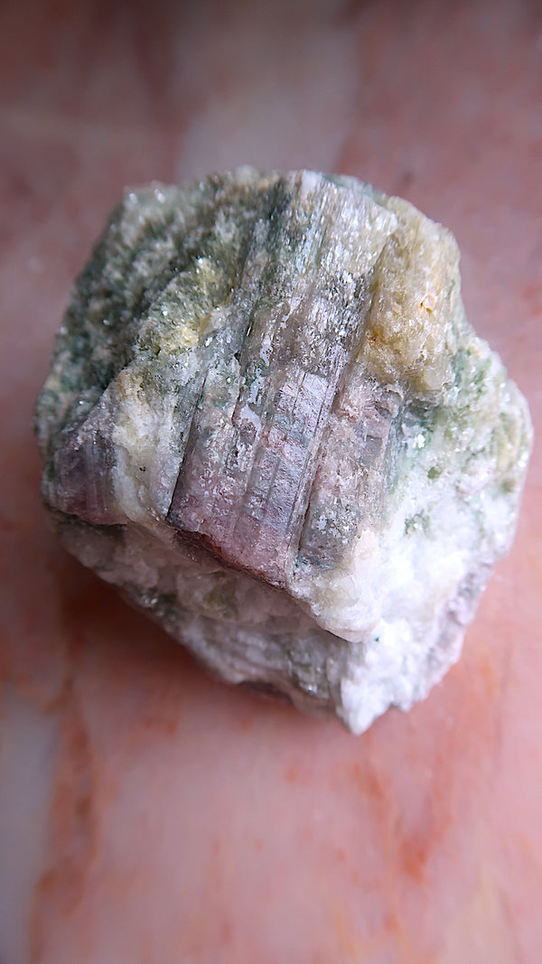 Pastel Pink Blue & Green Tourmaline