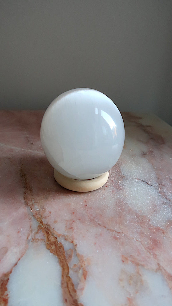 Large Selenite Sphere