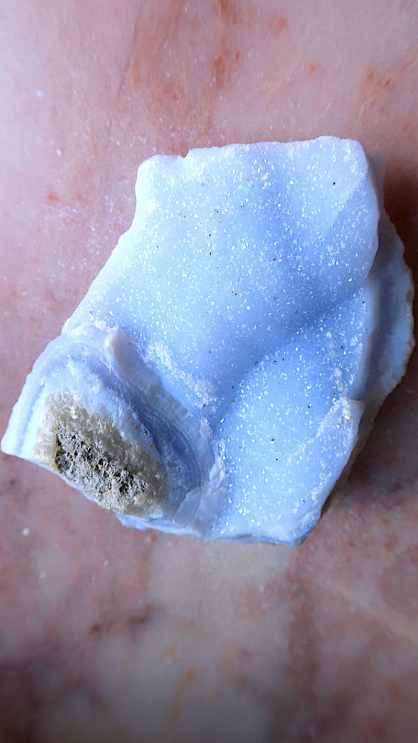 Large Raw Blue Lace Agate