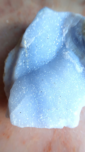 Large Raw Blue Lace Agate