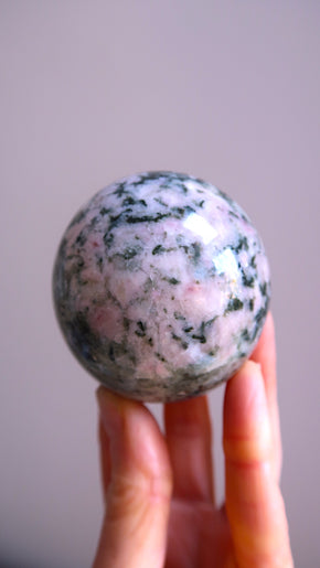 Pink Rhodochrosite Sphere