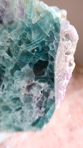 Large Aqua Blue fluorite
