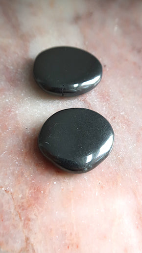 Hematite Palm Stones