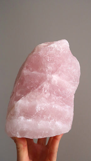 Large Raw Rose Quartz