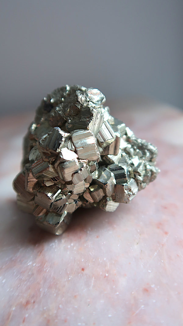 Chunky Golden Pyrite Cluster