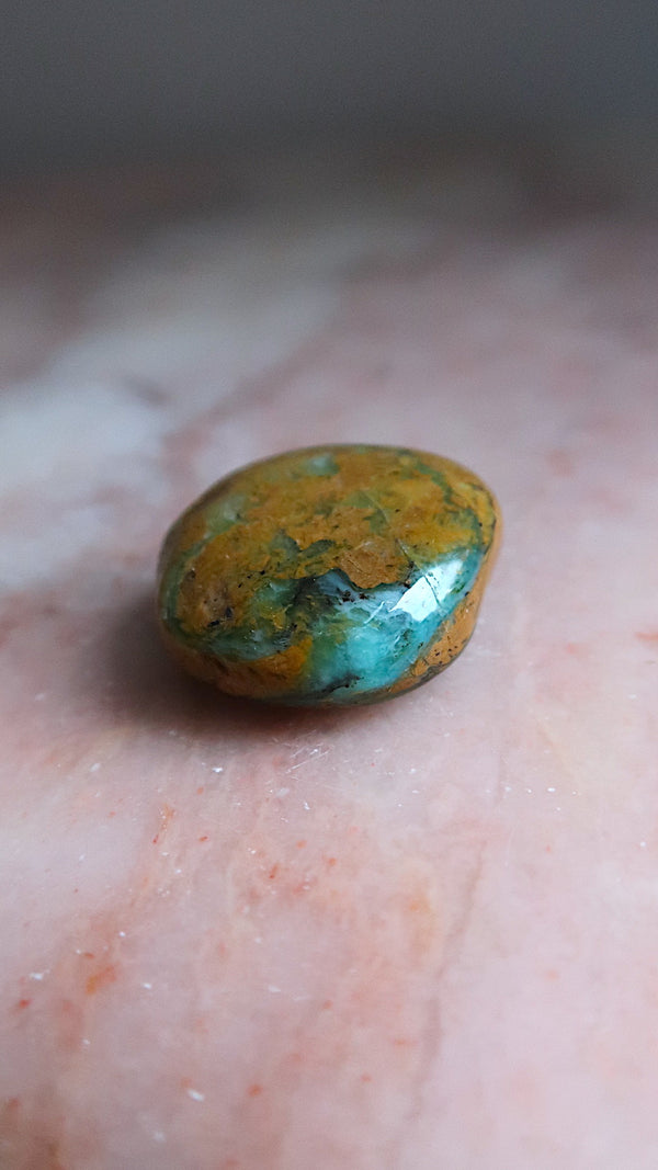 Blue Opal Pocket Stone