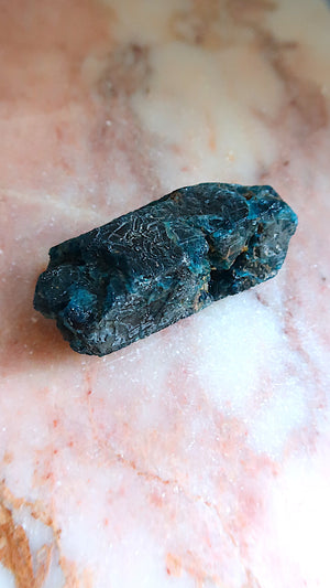 Raw Blue Apatite