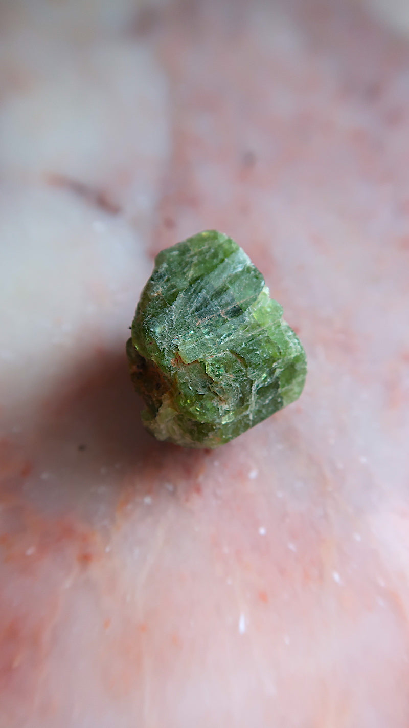 Small Raw Green Tourmaline