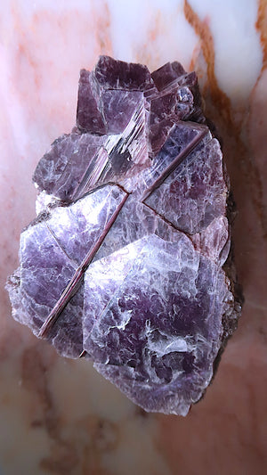 SPECIAL Extra Large Raw Lepidolite