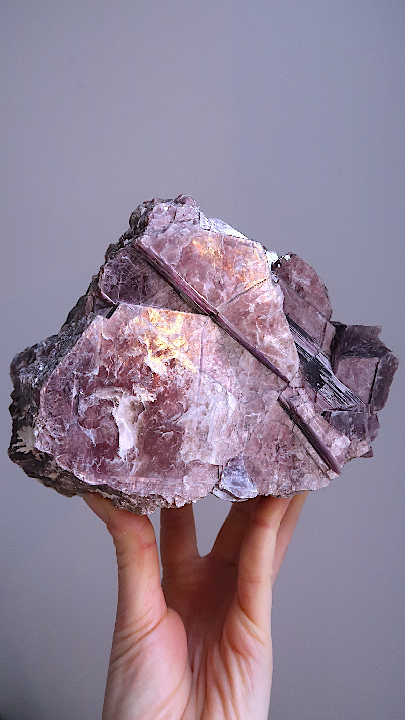 SPECIAL Extra Large Raw Lepidolite