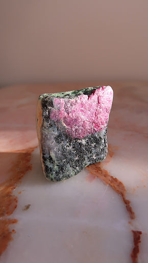 Raw Ruby In Zoisite