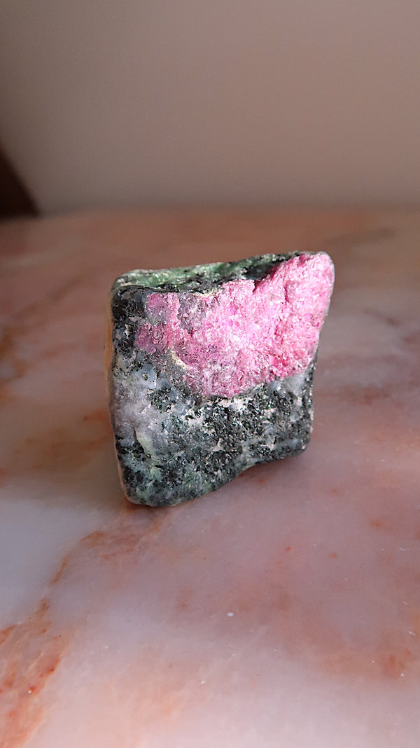 Raw Ruby In Zoisite