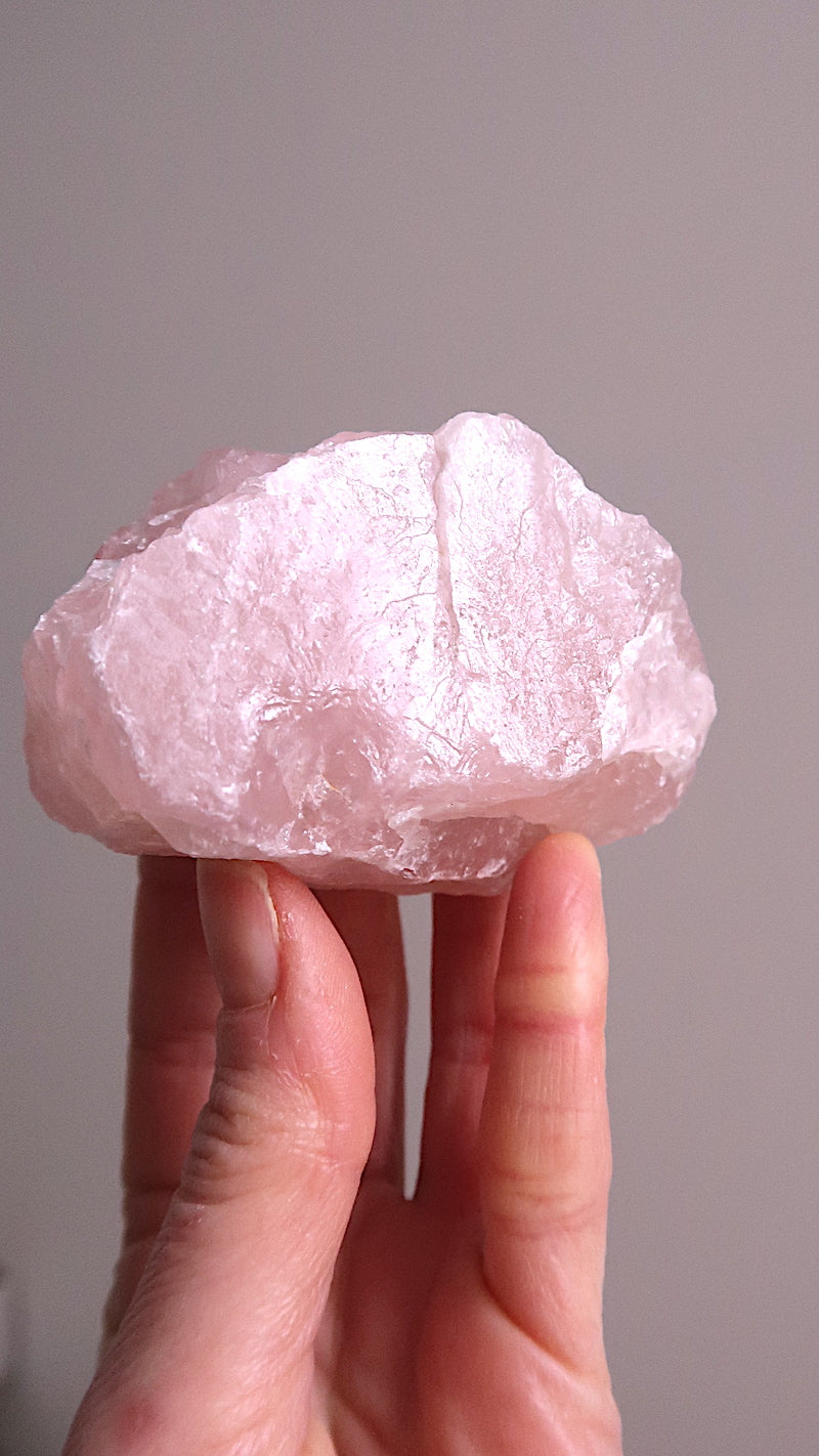 Raw Rose Quartz