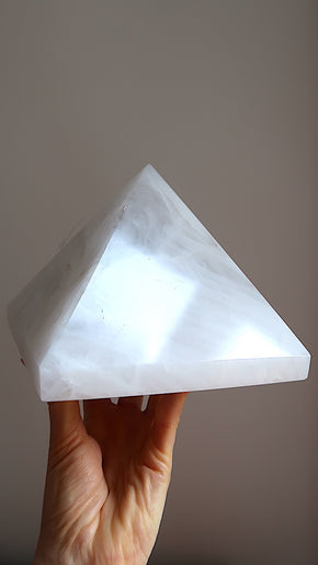 Extra Large Quartz Pyramid