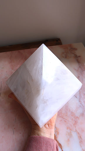 Extra Large Quartz Pyramid