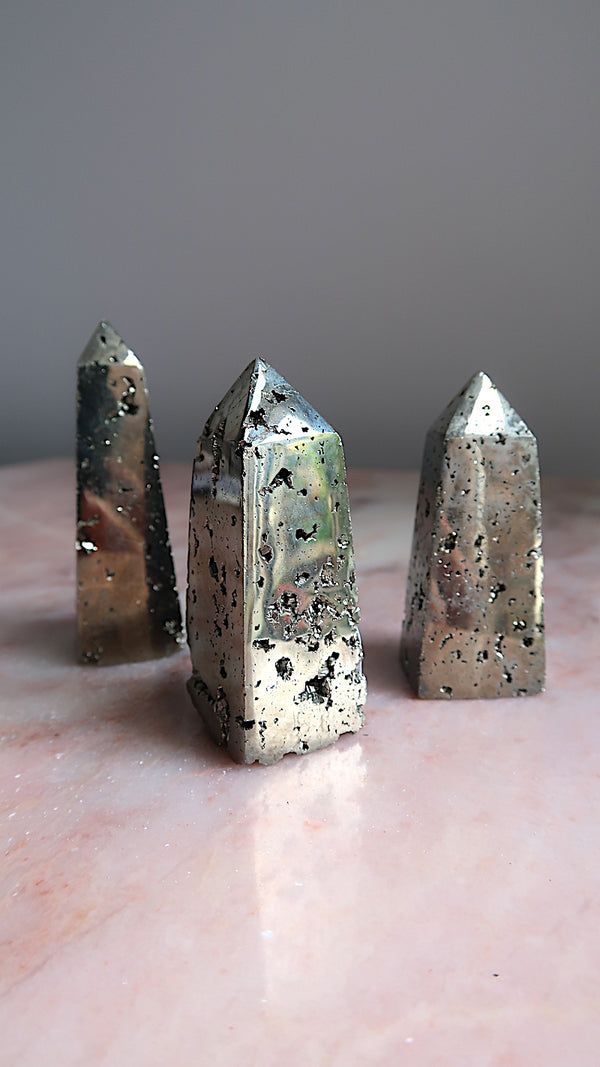 Golden Pyrite Points