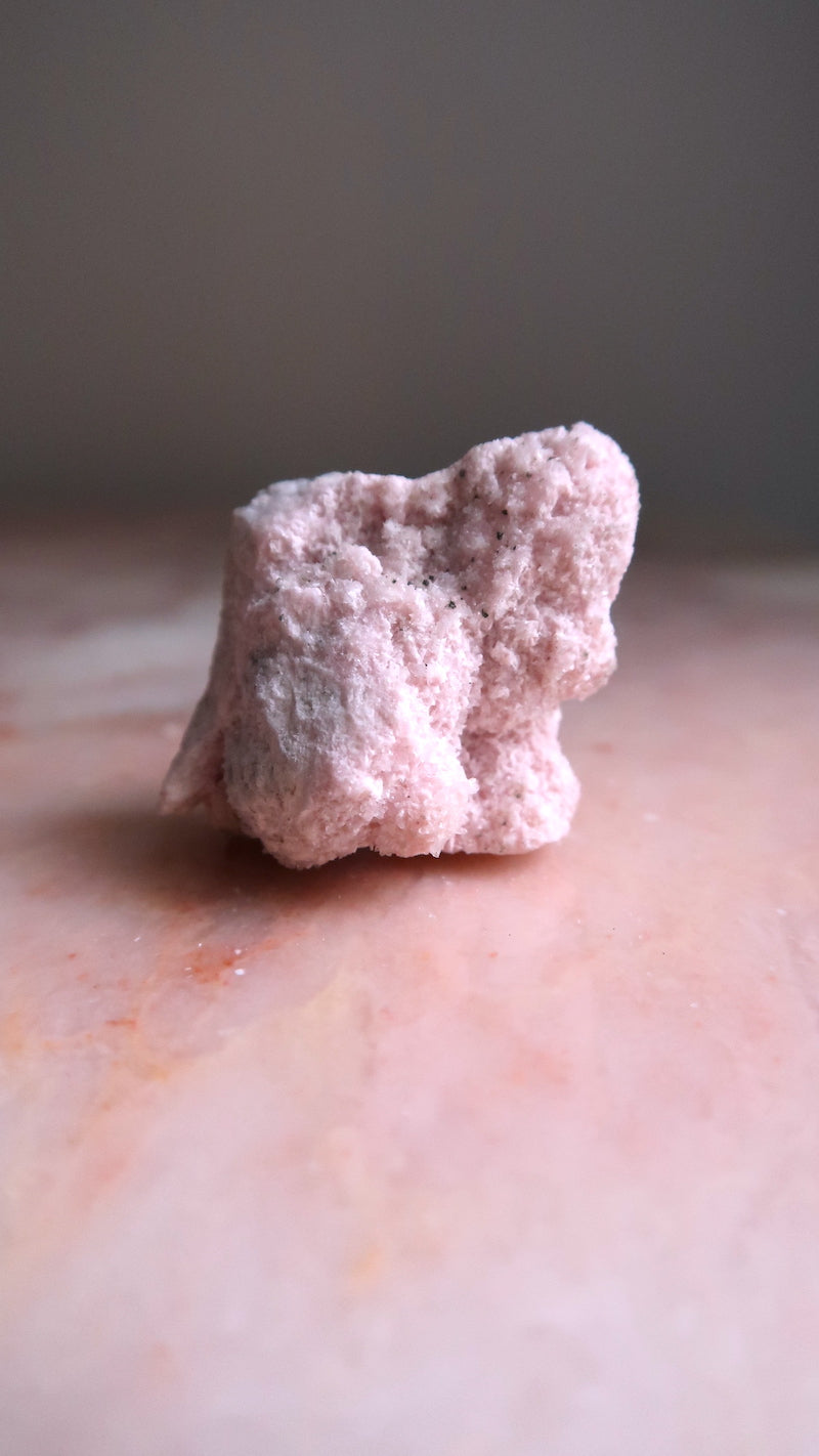 Raw Pink Rhodochrosite