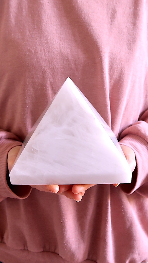 Extra Large Quartz Pyramid