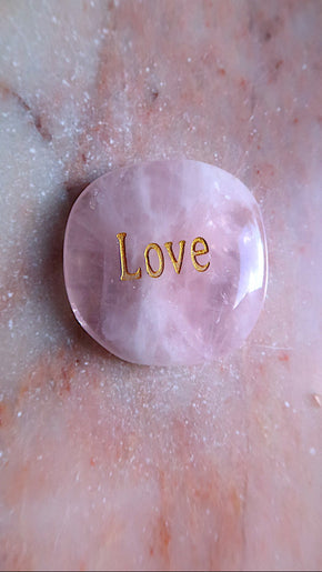 Rose Quartz Love Stone