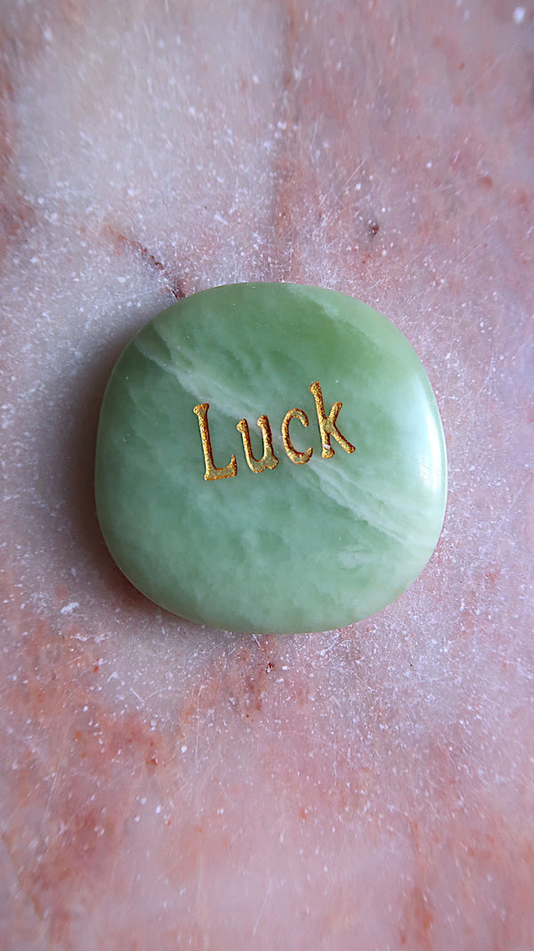 New Jade Luck Palm Stone