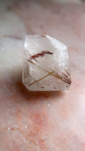 Golden Pyrite Heart